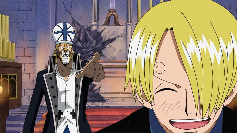 Sanji, o Cavaleiro Incandescente! Chutando a Barraca do Casamento de Araque!