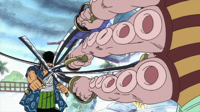 Luffy Afoga! Zoro vs. Hatchan, O Polvo!